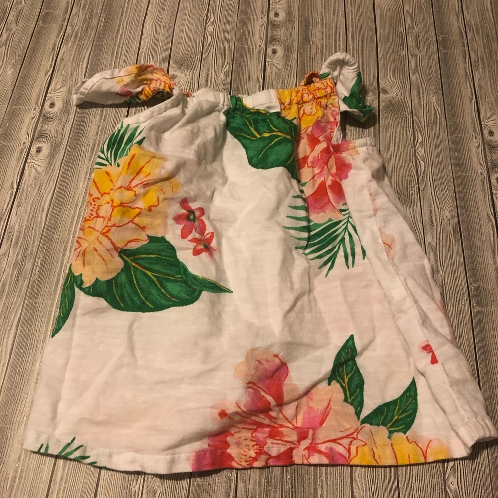 Off the shoulder girls tank